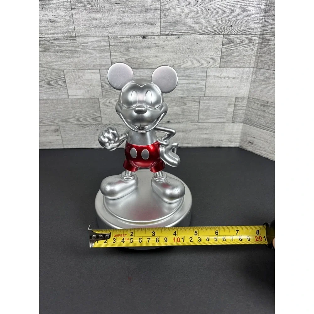 Disney‎ 100 Years Dancing Mickey Mouse Dancing Toy Statue 9 inch Tested